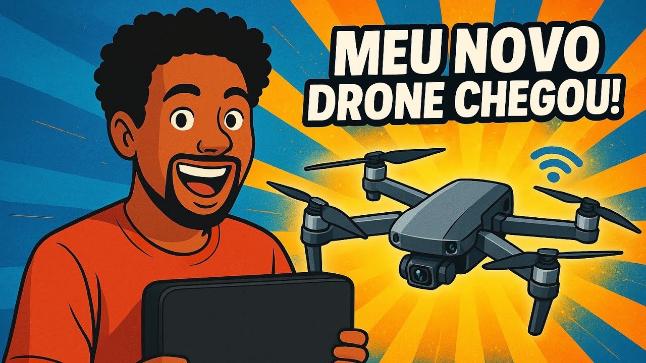 UNBOXING DO MEU NOVO DRONE XIAOMI M33 MAX!! 🛸🛸