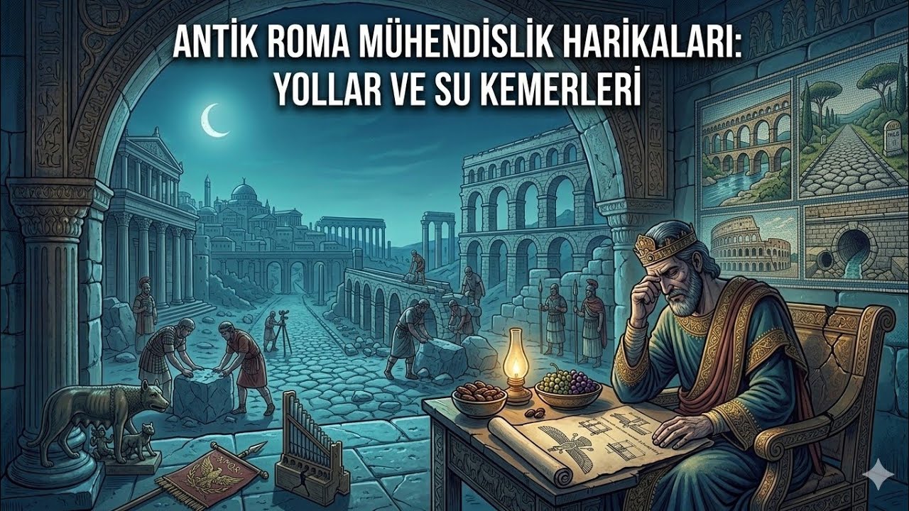 Antik Roma Mühendislik Harikaları: Yollar ve Su Kemerleri | Huzurlu Uyku ve Meditasyon