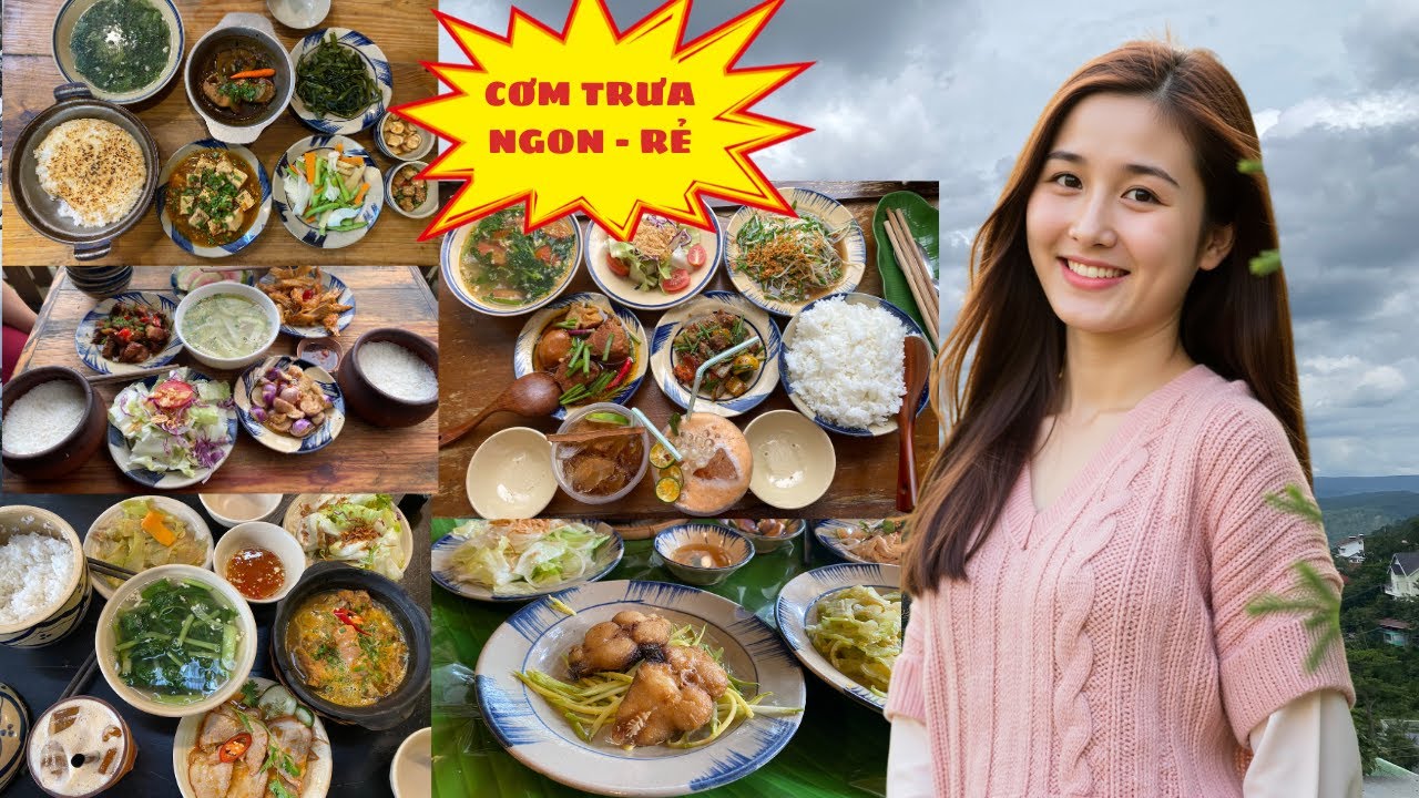 TỔNG HỢP 5 QUÁN CƠM PHẦN NGON RẺ ĐÀ LẠT