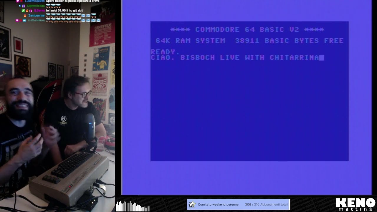 Kenobit & Bisboch in COMMODORO A CASO