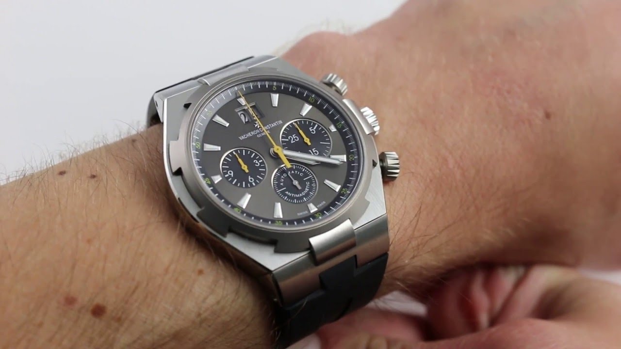 Обзор роскошных часов Vacheron Constantin Overseas Chronograph LE 49150/000W-9015