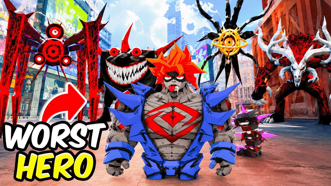 СМОГУ ЛИ Я ПОБЕДИТЬ ВСЕХ БОССОВ, ИСПОЛЬЗУЯ ХУДШЕГО ГЕРОЯ?! (HERO X HERO VR)