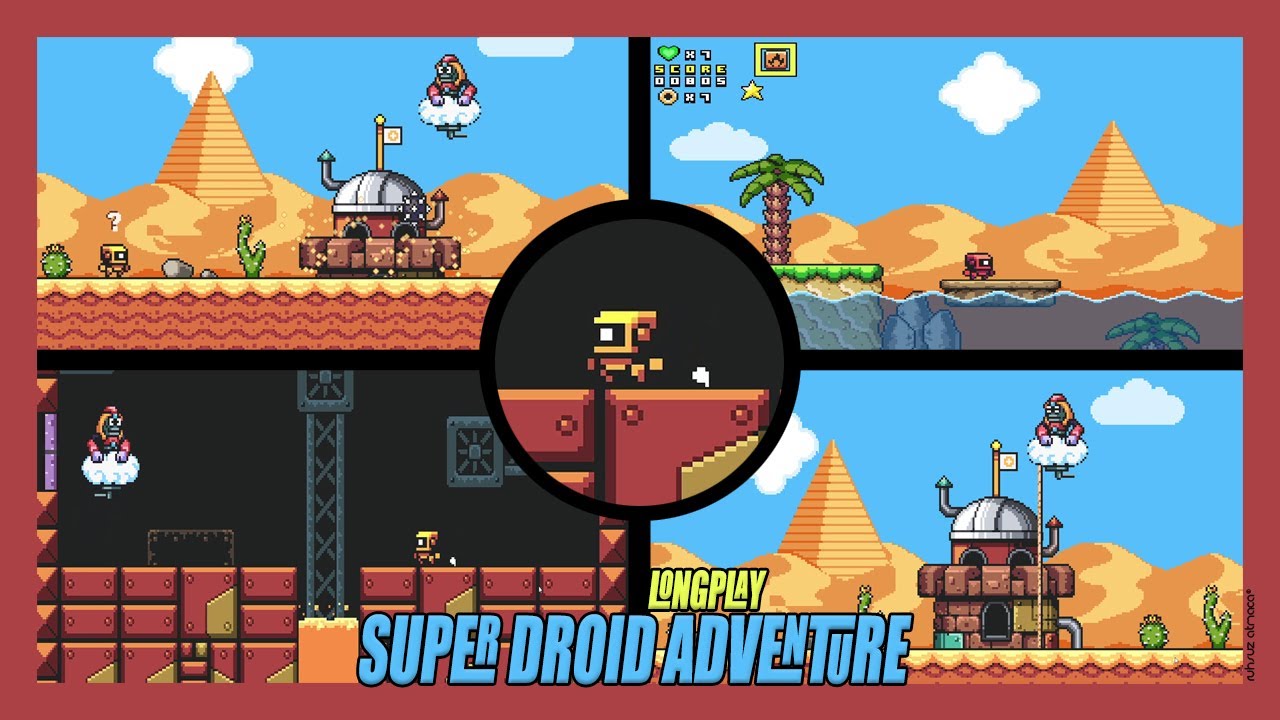 Super Droid Adventure |【Web Games】