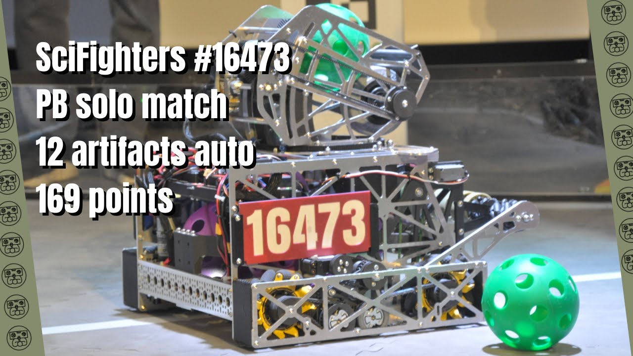 SciFighters #16473 PB solo match. 12 artifacts auto. 169 points