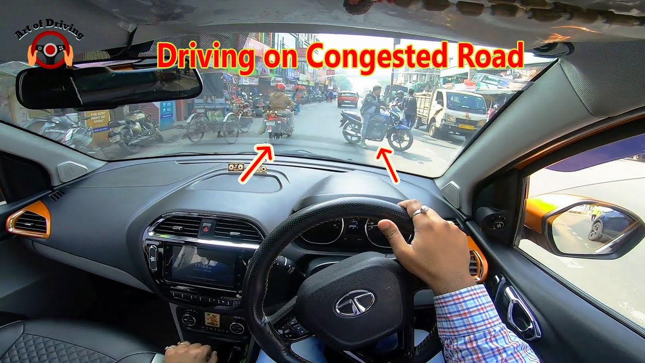 Car Driving Learning on City Road || Driving Lesson for Beginners