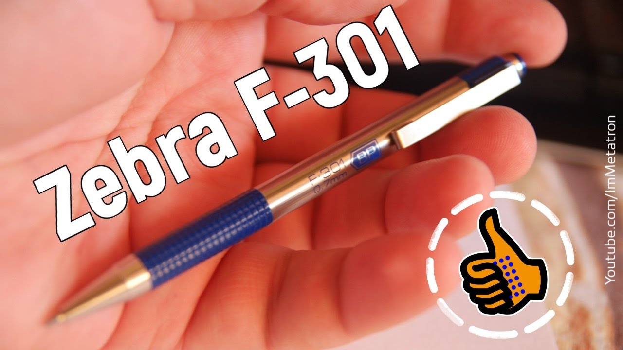 Zebra F-301 - Автоматическая EDC тактическая ручка