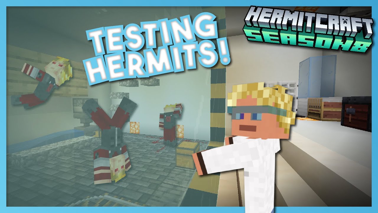 The Hermit TEST CHAMBER!!! - Minecraft Hermitcraft Season 8 #4
