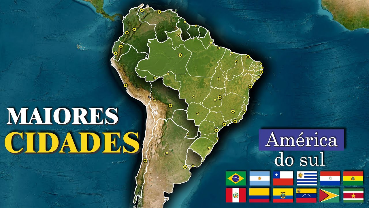 Maiores Cidades da América do Sul: Surpreenda-se com o Top 20!