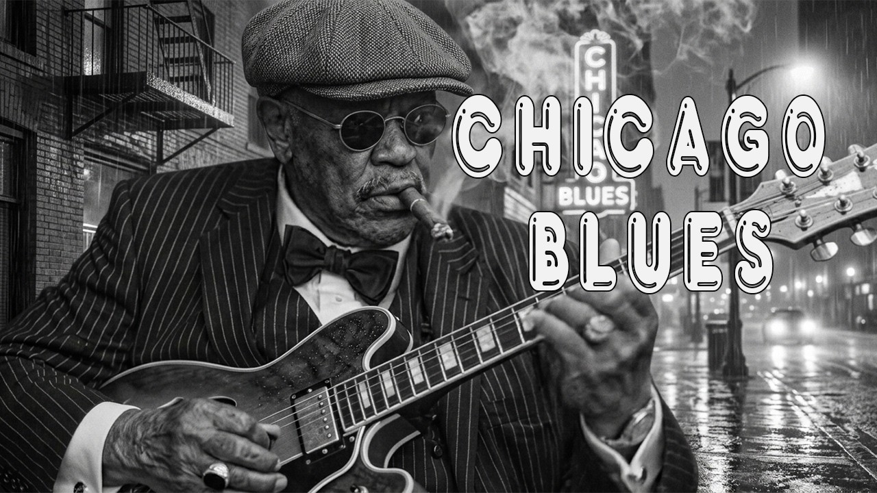 Classic Chicago Blues 🎸 Soulful Acoustic Blues Rock Ballads | Slow Slide Guitar & Deep Blues Vocals