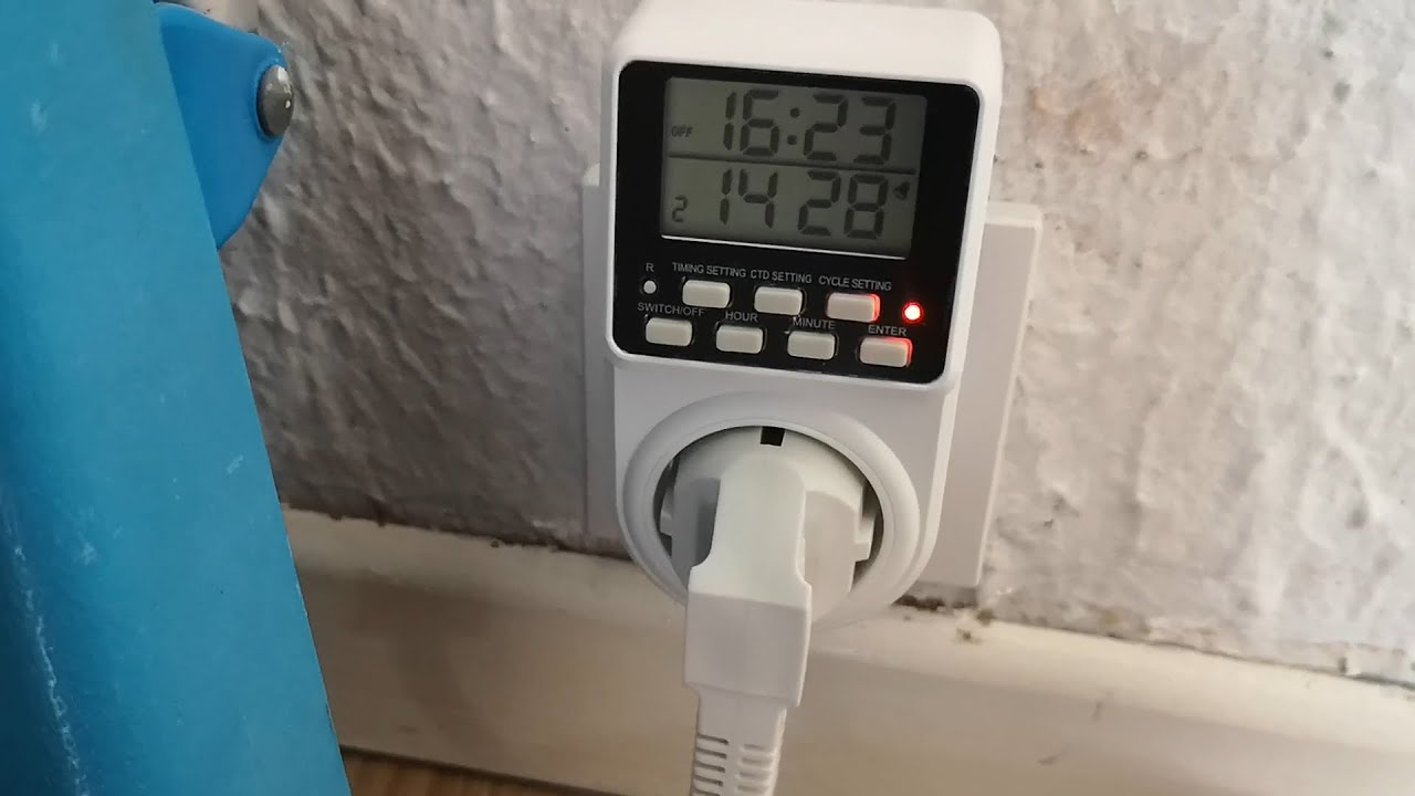 Prise programmable sur le convecteur pour chauffer surtout en heures creuses (économies d'énergie)