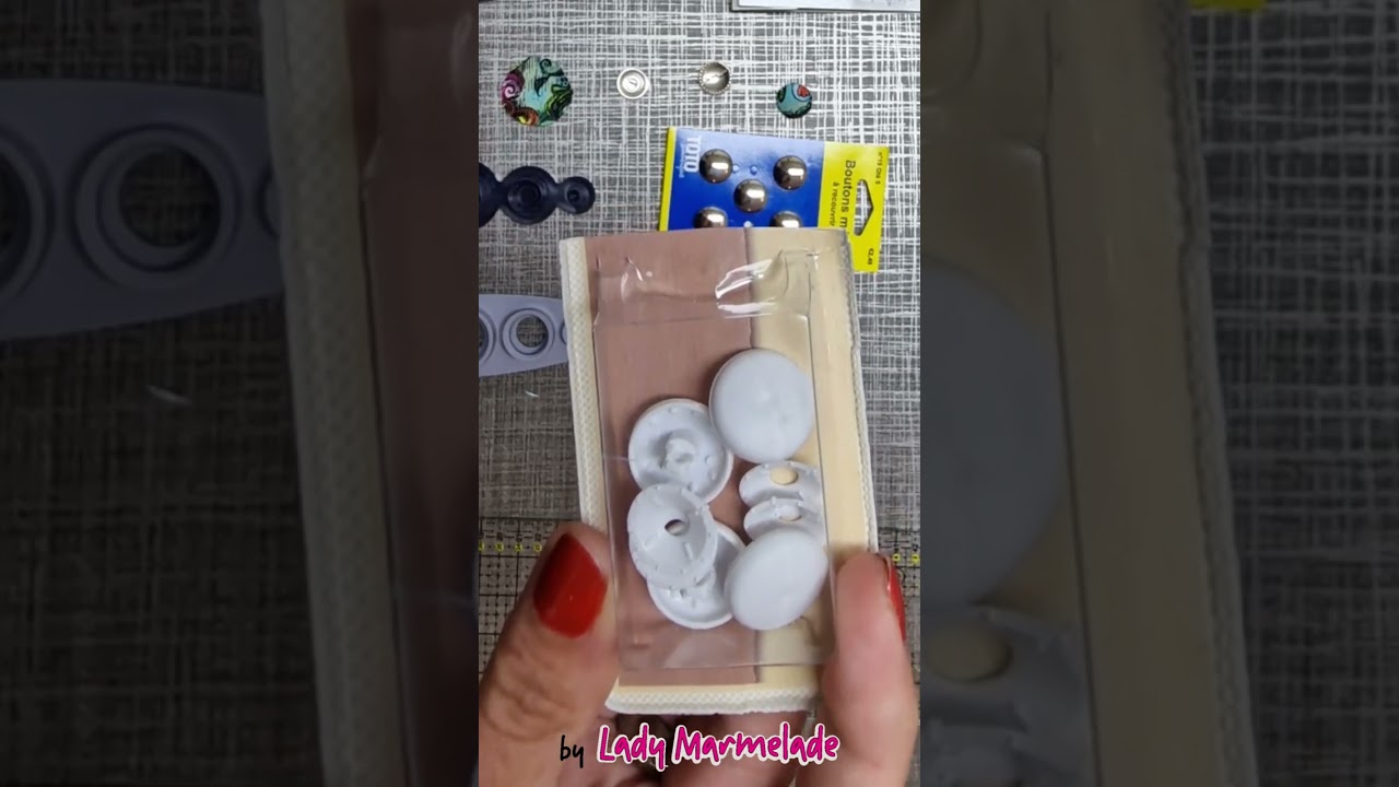 Outils pour recouvrir les boutons