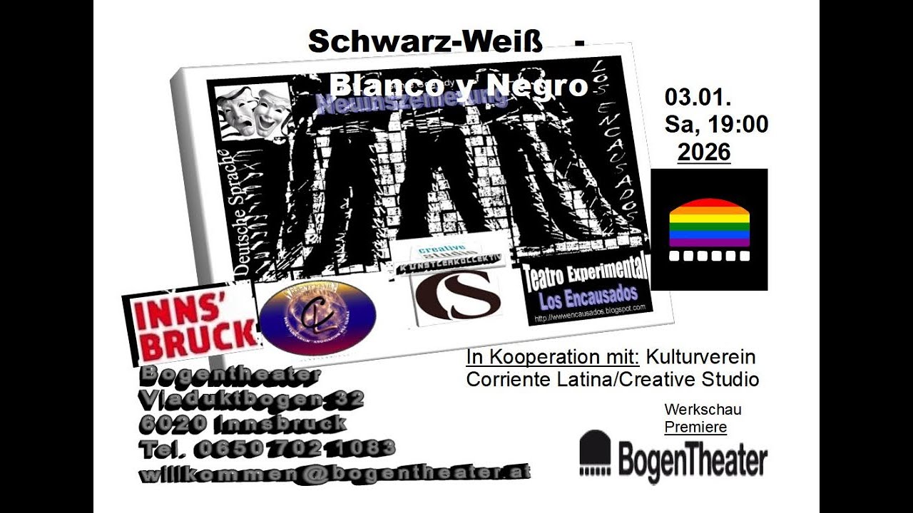 Schwarz-Weiß - blanco y negro