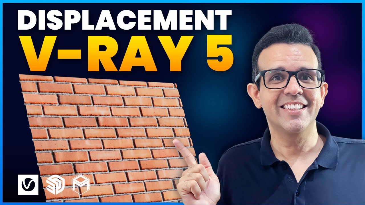 CURSO GRATUITO V-RAY 5 | AULA 11 | DISPLACEMENT
