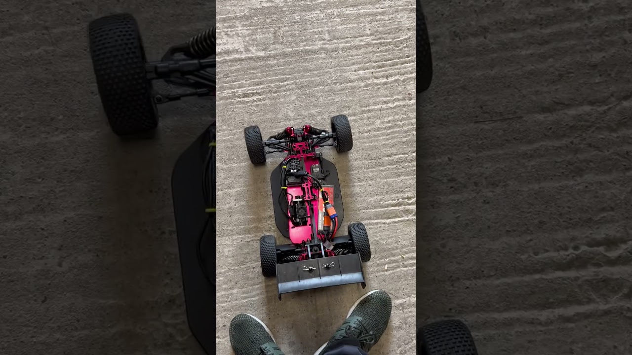 Thunder tiger eb4 4s conversion first start and test.