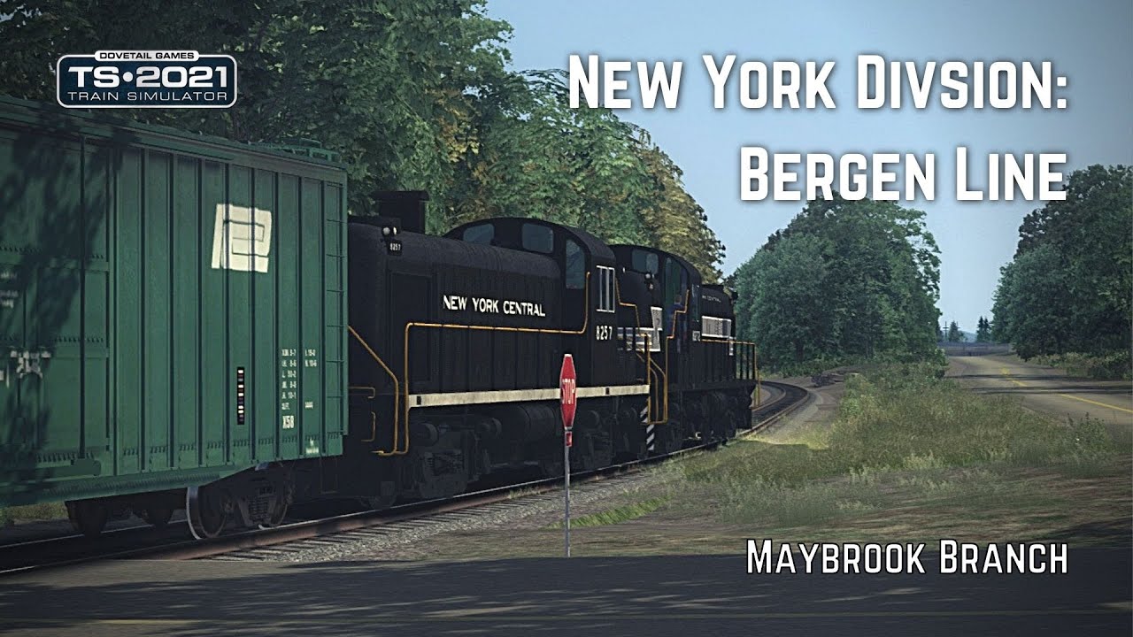Train Simulator 2021: New York Division - Bergen Line (Maybrook Branch)