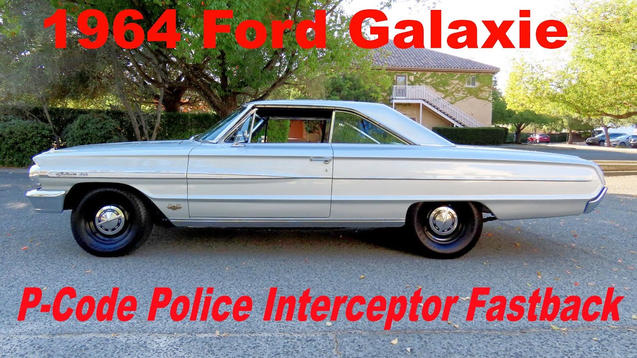 1964 Ford Galaxie 500 Police Interceptor