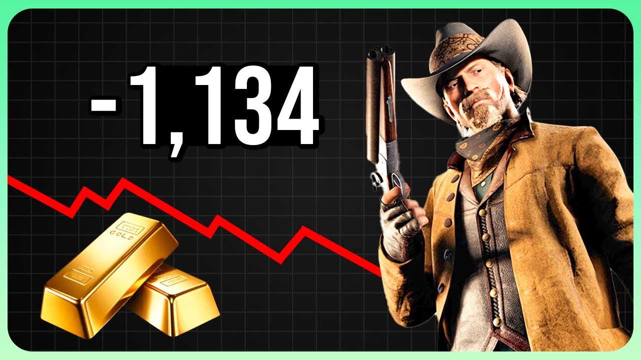 WYDAŁEM PONAD 1000 ZŁOTA... JESTEM BANKRUTEM | RED DEAD ONLINE na 100%