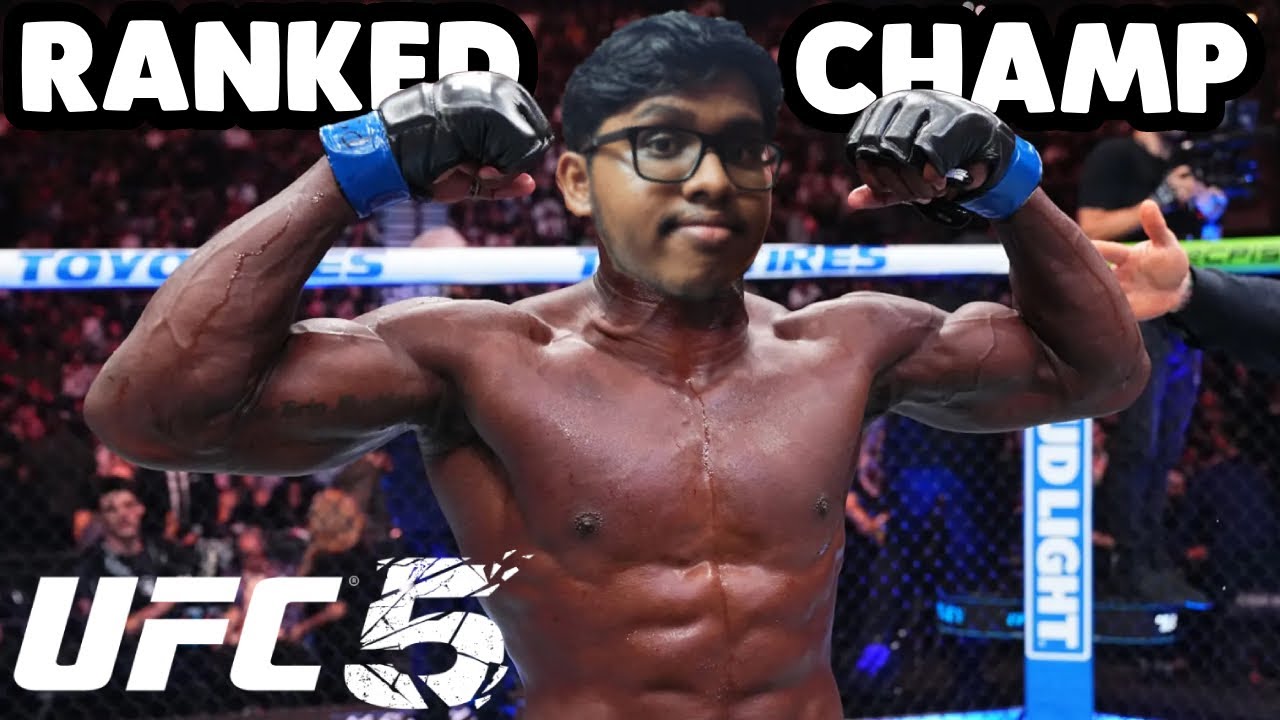 I AM THE RANKED CHAMP IN UFC 5