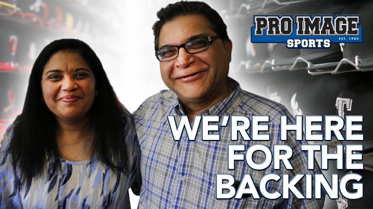 We're With Pro Image Sports for the Backing