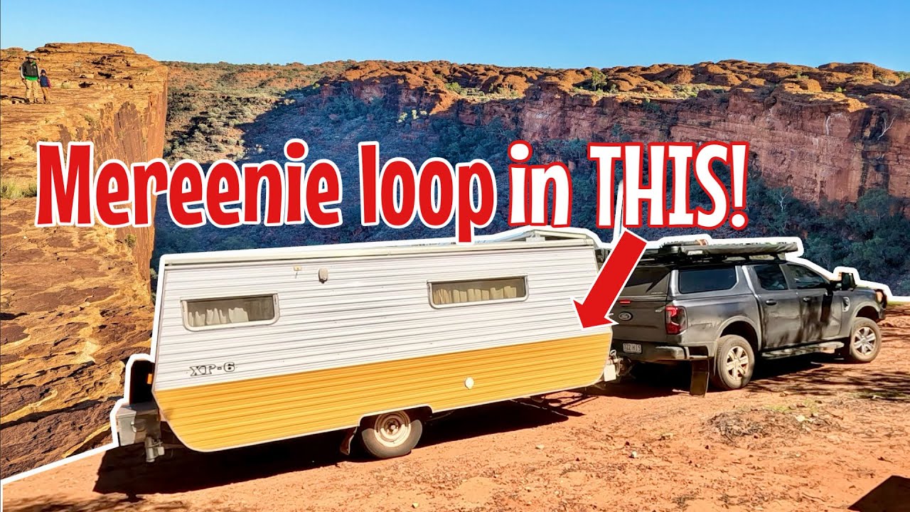 Mereenie Loop with a 50 year old van & Kings Canyon Rim Walk with kids
