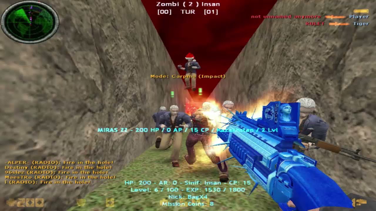 Counter Strike 1.6 Zombie Escape Map: Jurassic