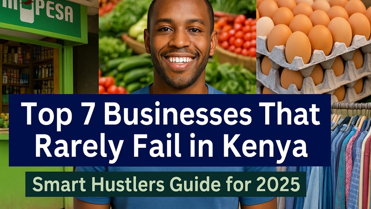 Top 7 Businesses That Rarely Fail in Kenya  2025 Guide for Smart Hustlers