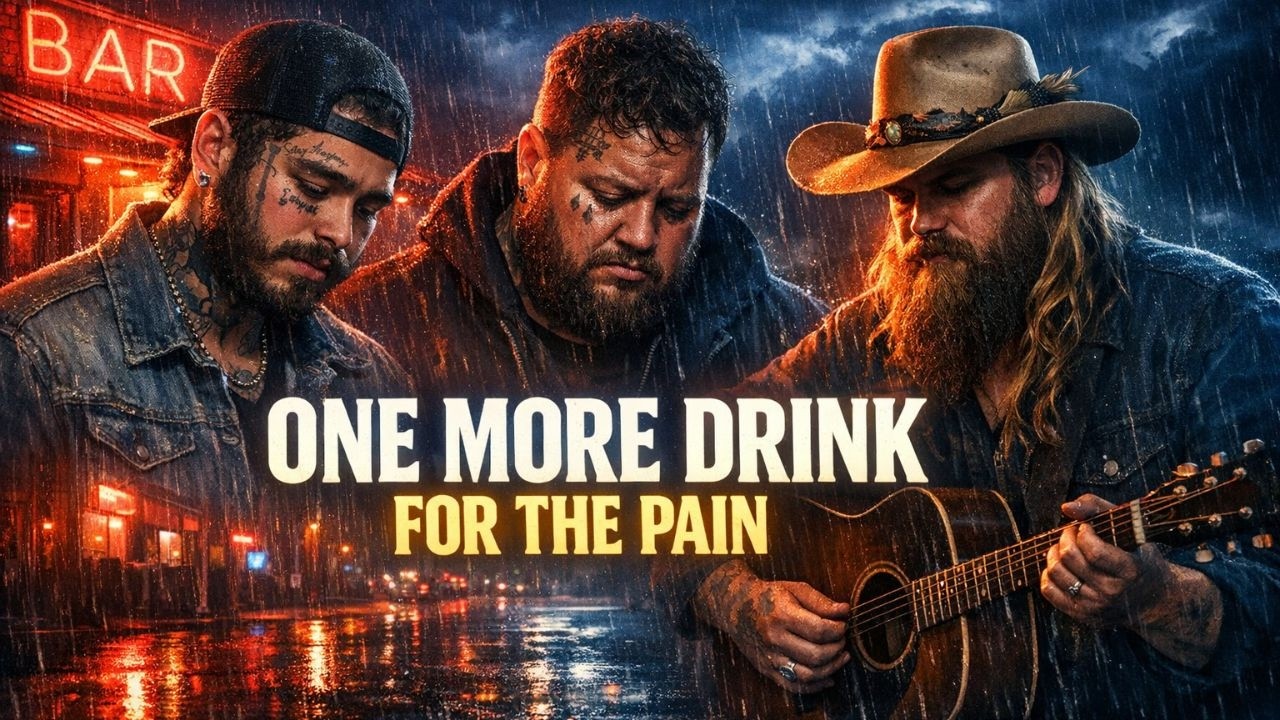 Post Malone, Jelly Roll & Chris Stapleton – One More Drink for the Pain [Fan Made Music]
