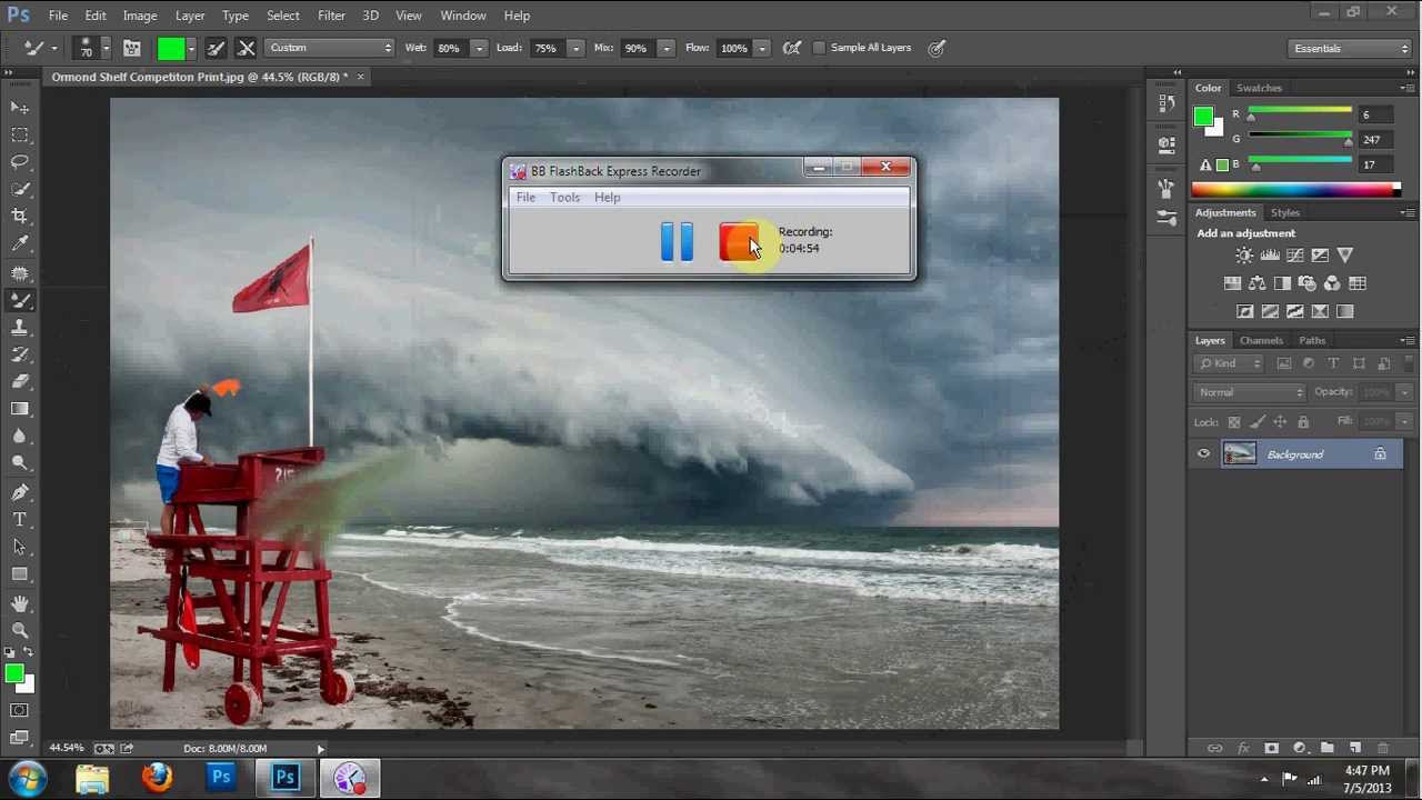 How to use the Brush Tool - Adobe Photoshop Cs6