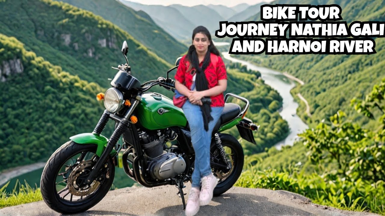 Explore Nathiagali, Abbotabad, Harnoi River | Bike Tour | Hira Cheychi