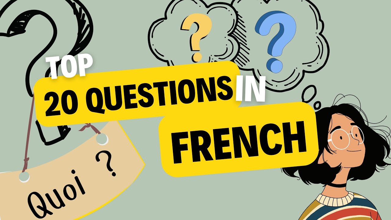 Top 20 Must-Know French Questions for Everyday Conversations 🇫🇷 | Learn French Fast and Easy