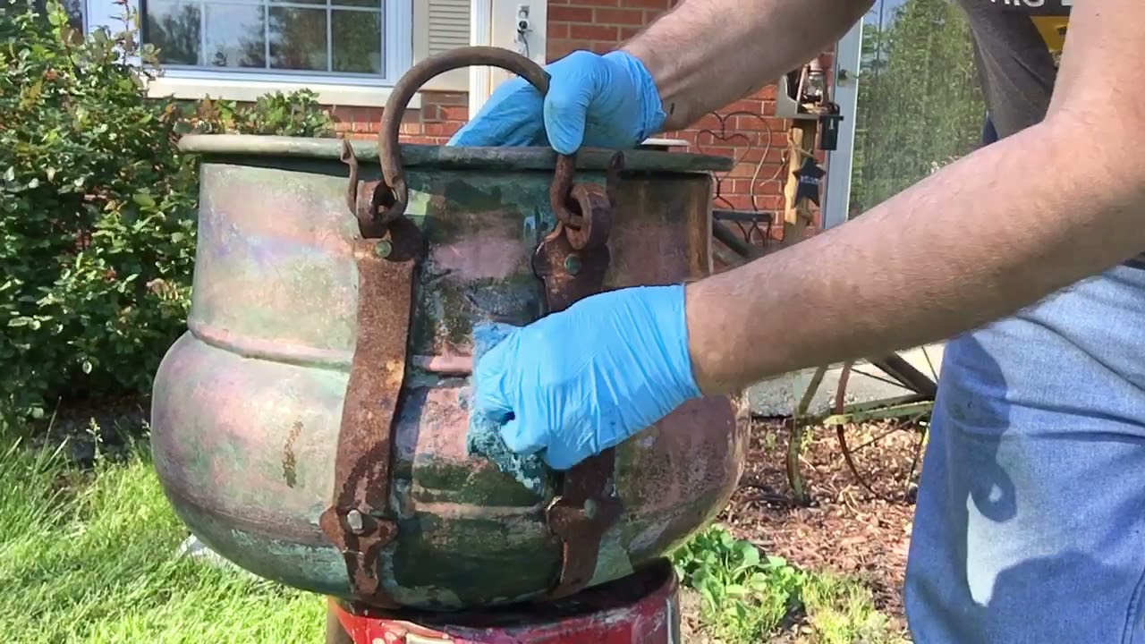 	“Cleaning an Antique Copper Kettle – Restoring the Shine!”