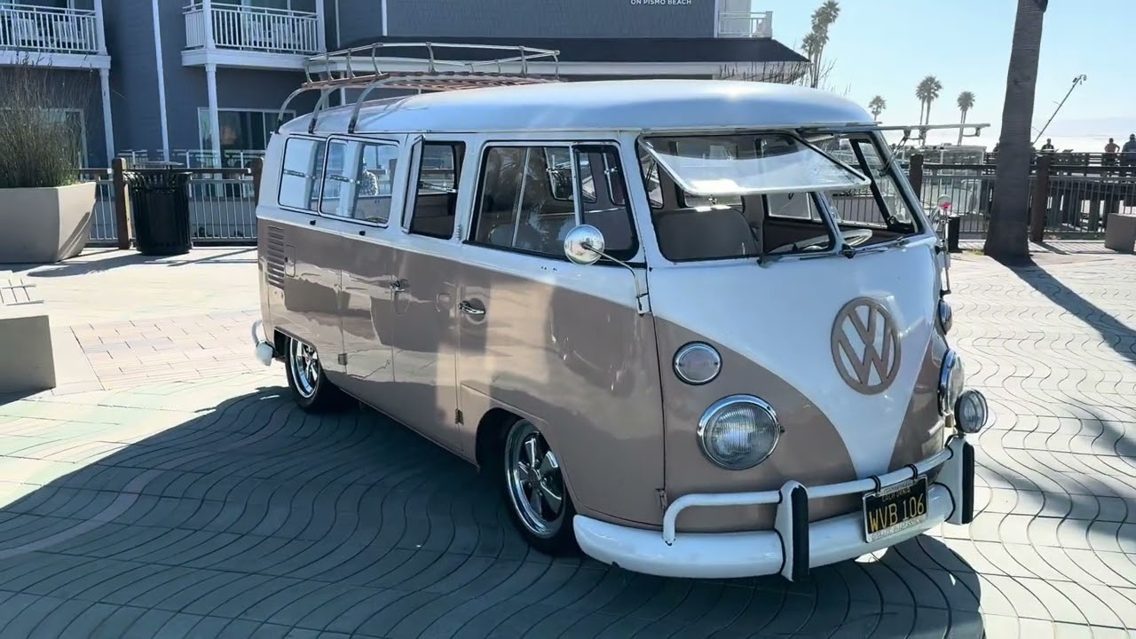 Pismo Beach CA surf event VW Bus show #pismobeach #buswerx