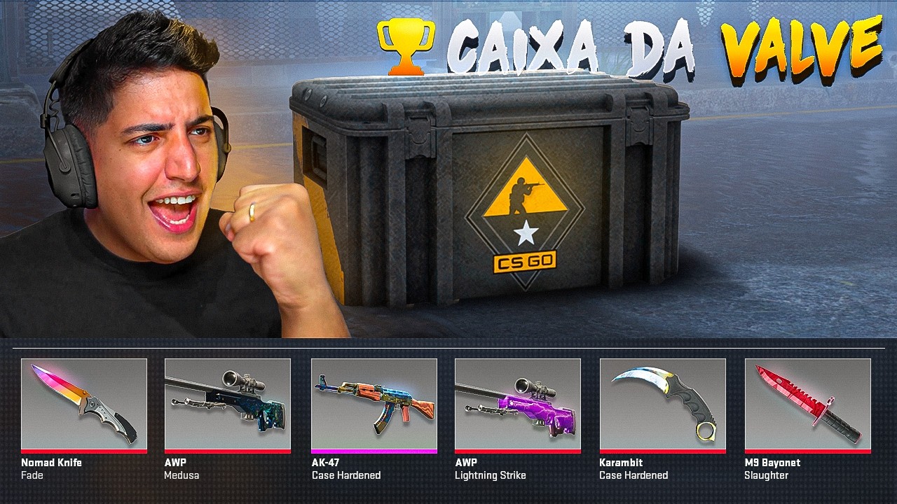 Descobri e testei A MELHOR CAIXA JÁ LANÇADA pela VALVE