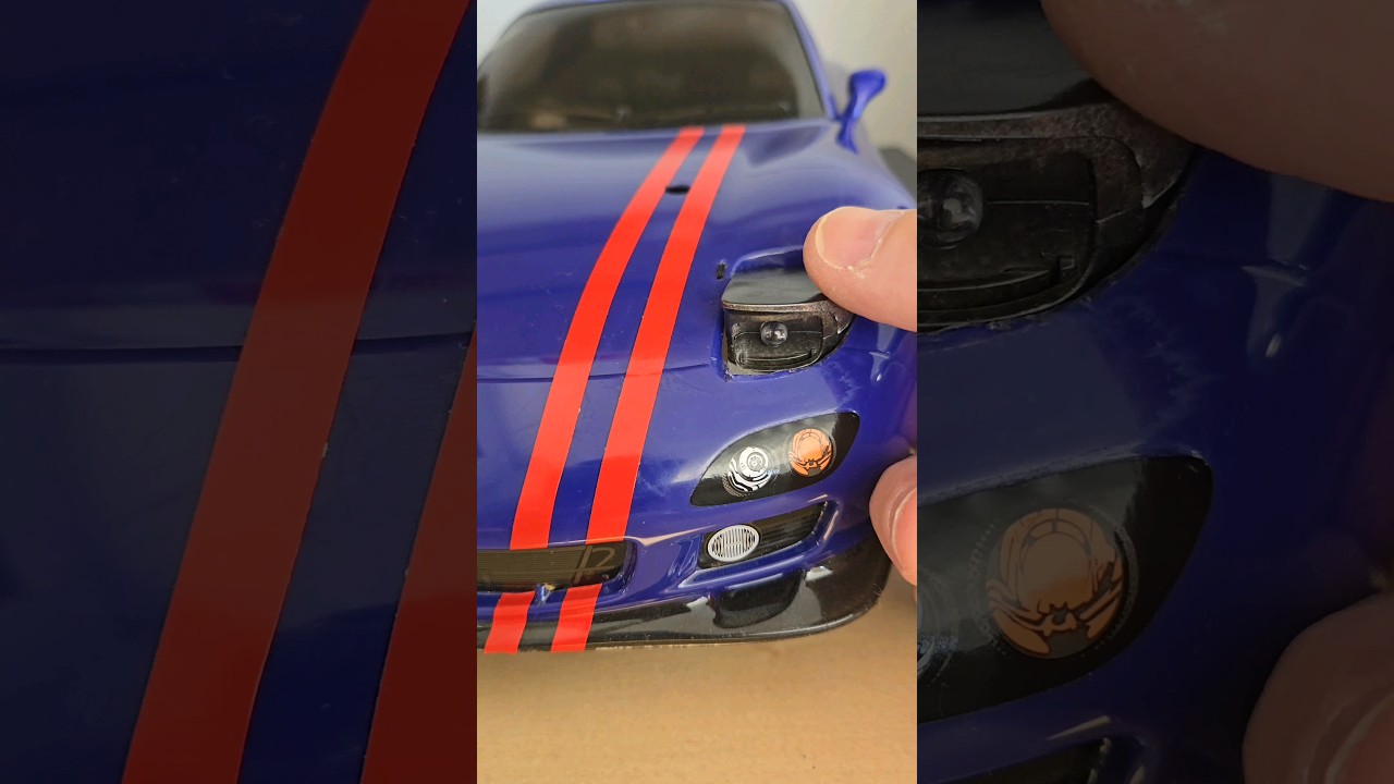 Add some work, and it pays off.      #mazdarx7 #rccars #rccustom
