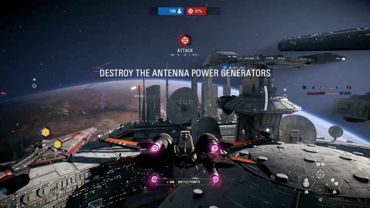 STAR WARS Battlefront II Poe Dameron X-Wing Undefeated In Starfighter Assault