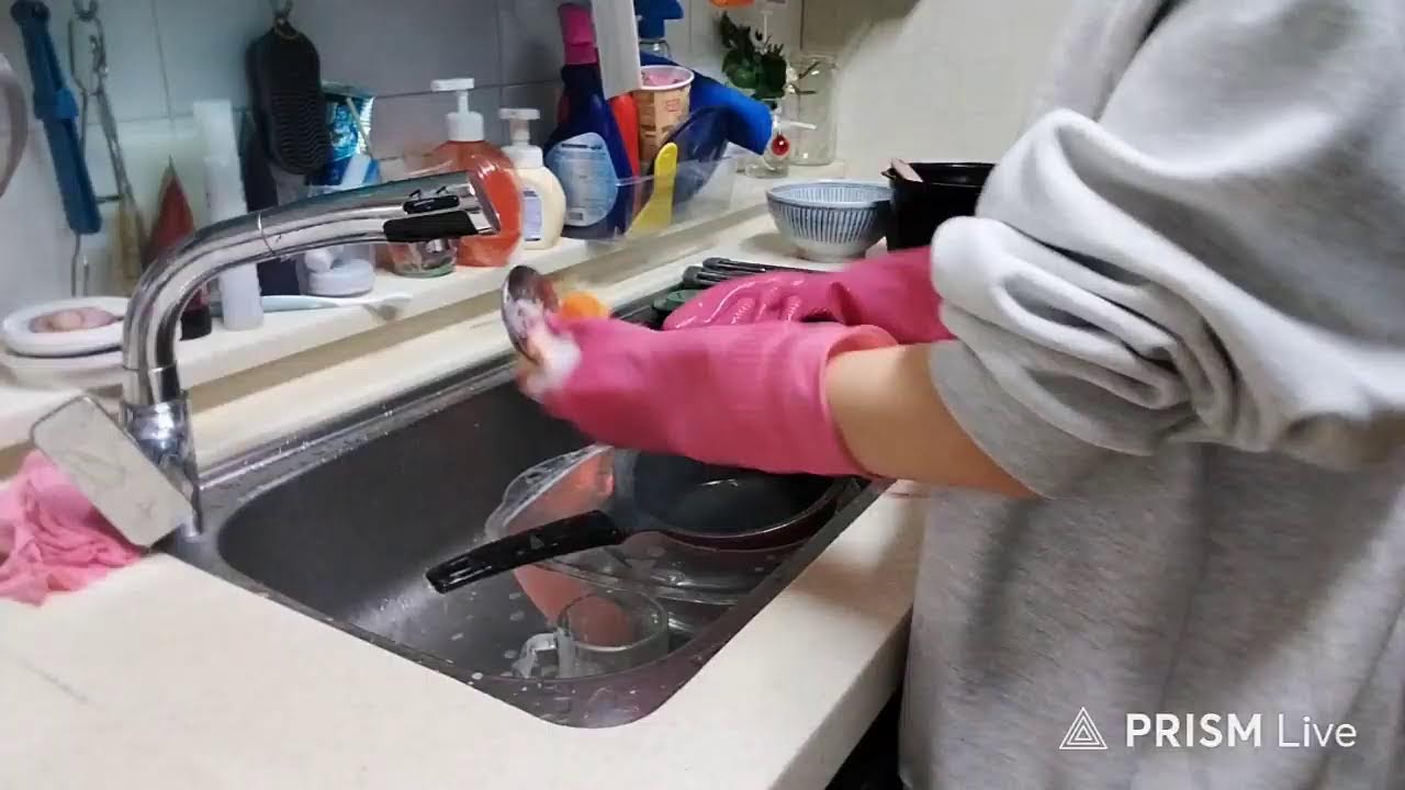 설거지하는 건 귀찮다구욧!!