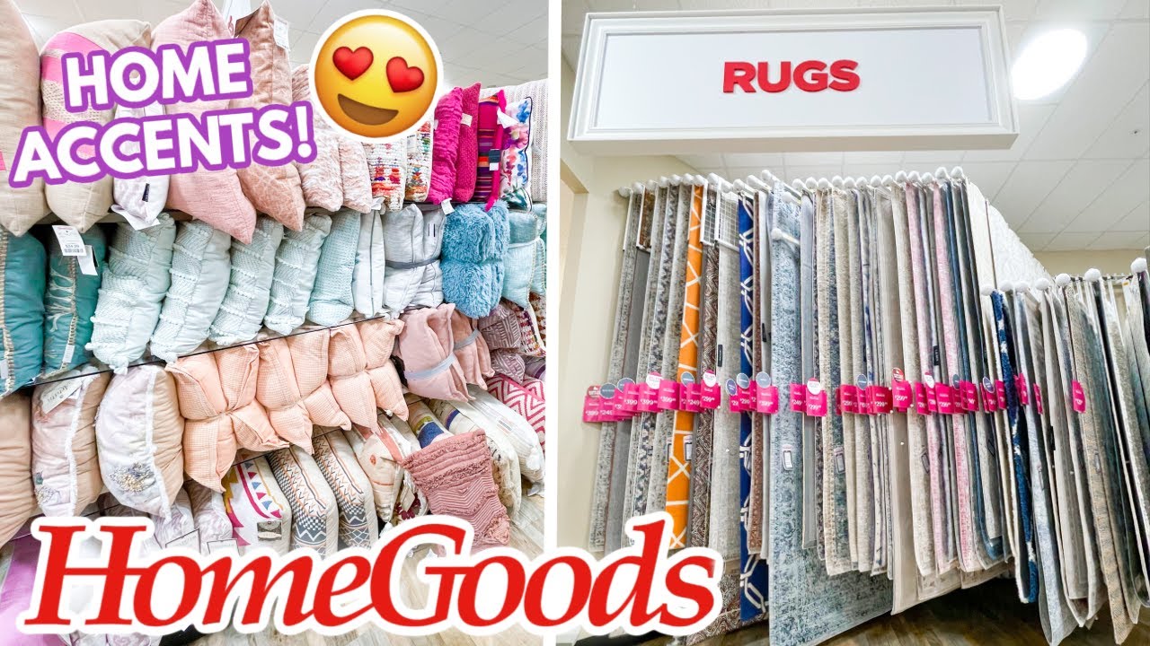 *NEW* HomeGoods HOME ACCENTS decorative throw pillows, rugs, blankets | NEVER BEFORE seen NEW items