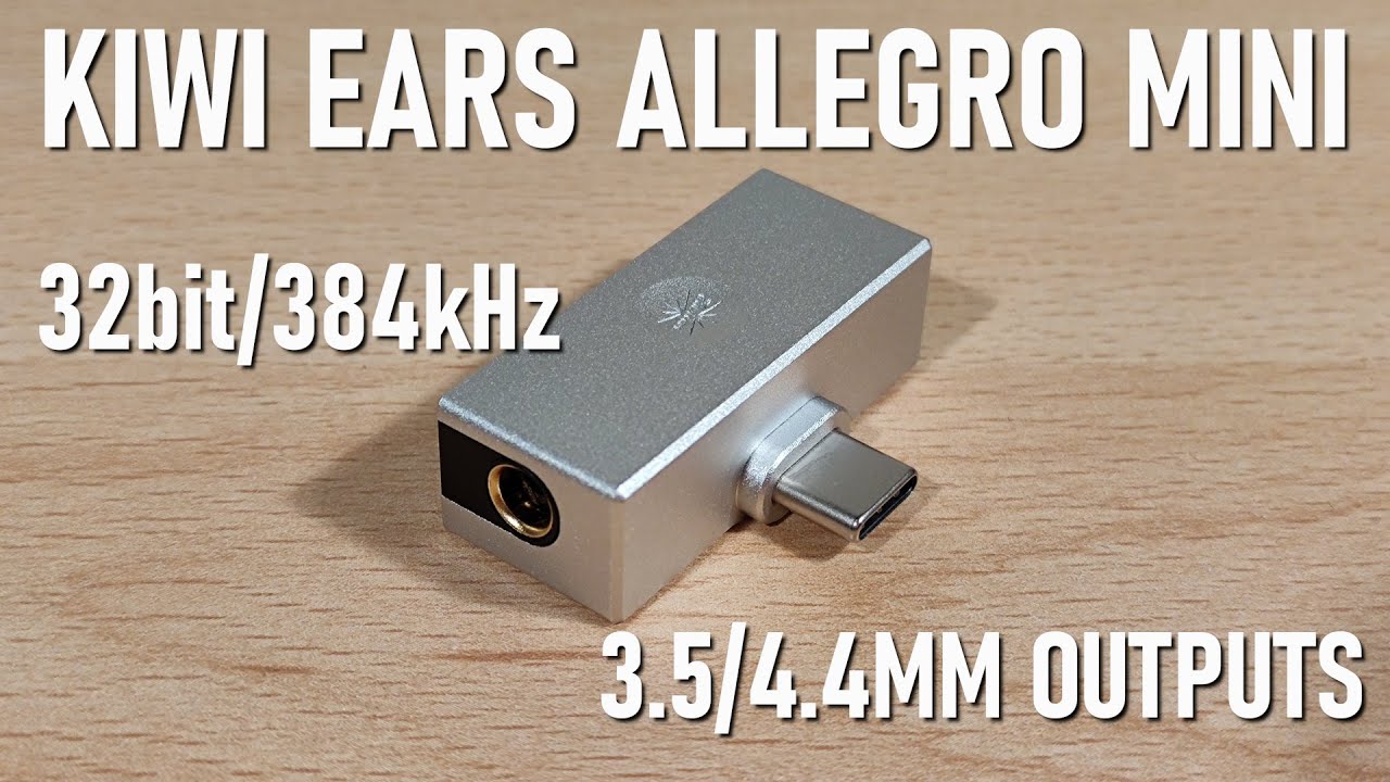 Kiwi Ears Allegro Mini Review - Smol Dongle With 3.5/4.4mm Outputs