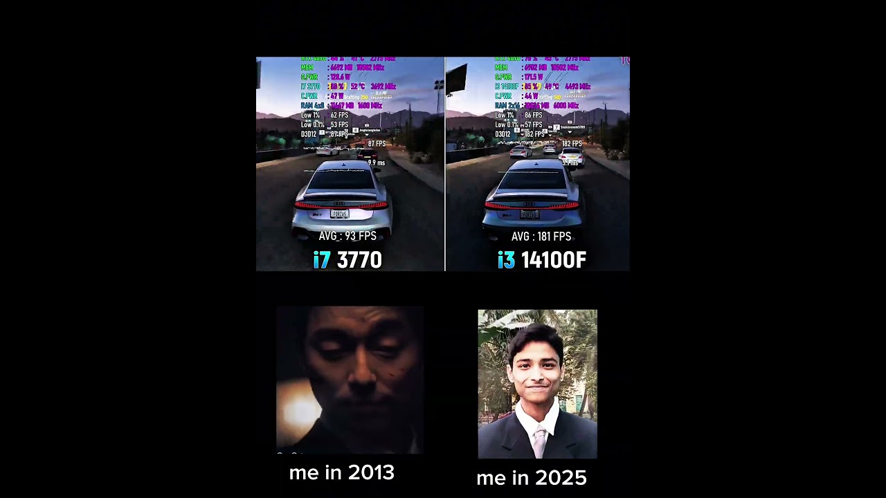 i7 3770 vs i3 14100f