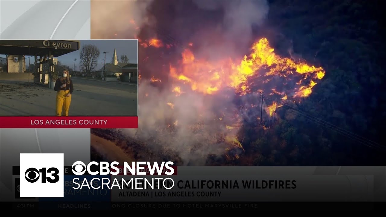 Here's a look at some of the aftermath in Altadena devastated by Eaton Fire
