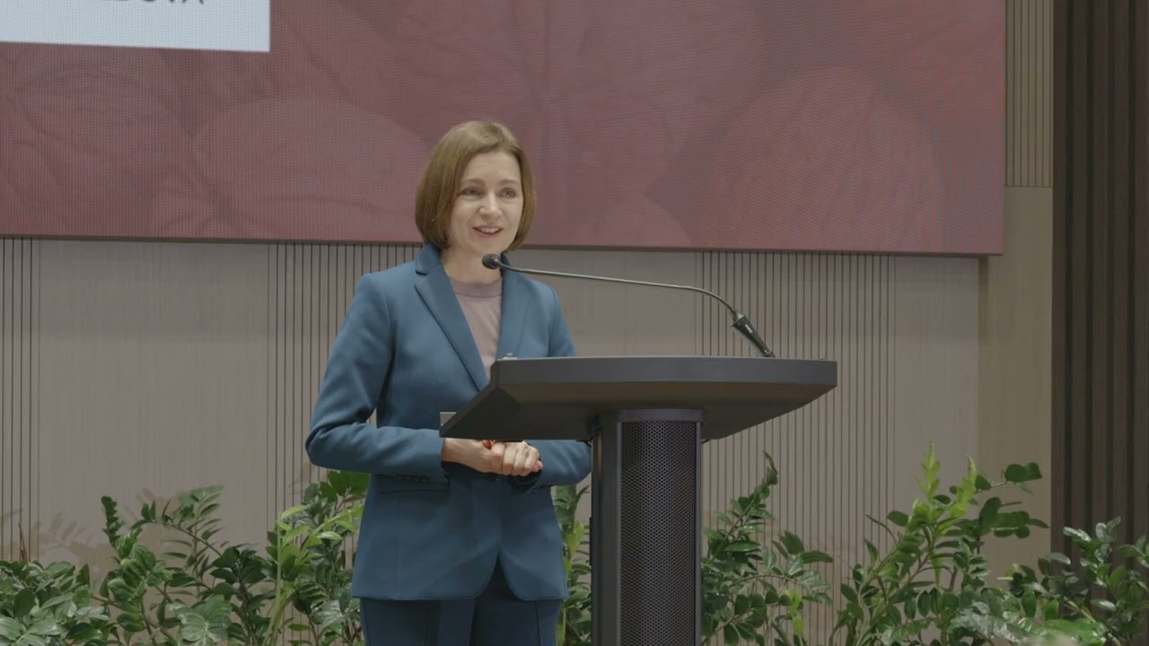 Conferința Națională a Nucicultorilor din Moldova, Feb. 2025 - Discurs Președinta RM, Maia Sandu