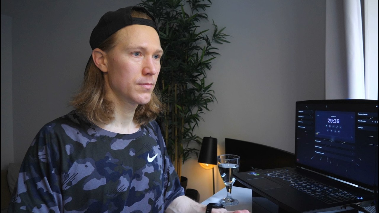 3-HOUR WORK / STUDY WITH ME - No music, Pomodoro -  30 min sessions, 3 min breaks - IN STOCKHOLM