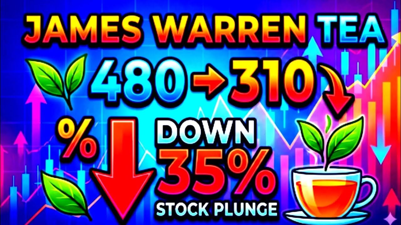 &ldquo;James Warren Tea 35% Crash 📉 | 480 से 310 &ndash; Opportunity या Risk?&rdquo;