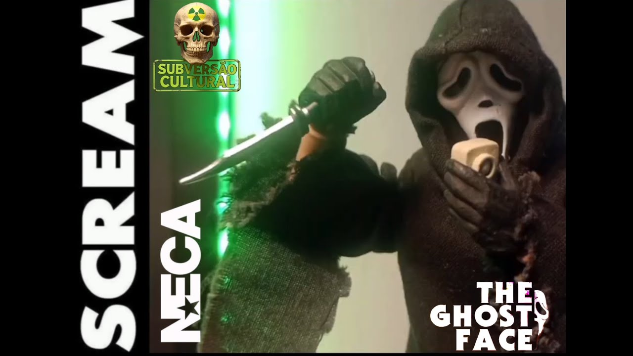 QUASE NINGUÉM PERCEBE ISSO! Vídeo atualizado #scream #ghostface #scarymovie #actionfigure #necatoys
