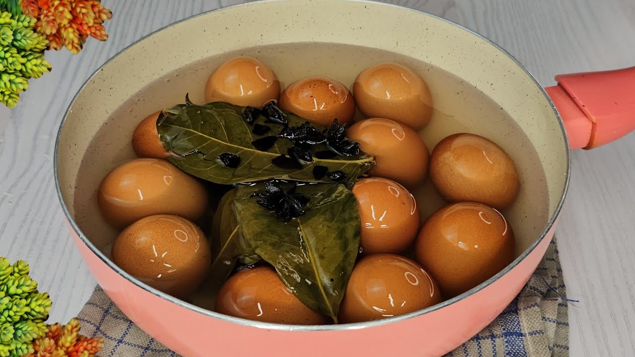 TELUR ASIN BUNGA LAWANG : : HASIL NYA BERMINYAK &  HARUM MERESAP