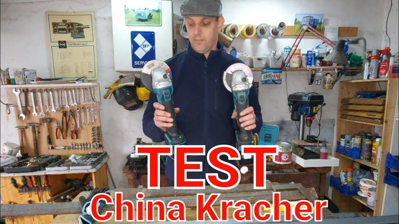 TEST 🤔 China Kracher Billig Winkelschleifer ähnlich Makita DGA Mein Multicar Channel ⚒