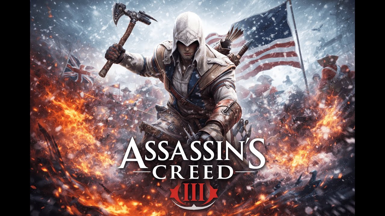 Assassins Creed 3 zerando em Live