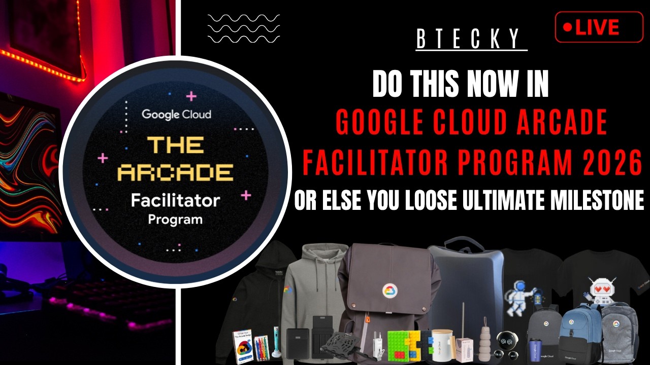 Сделайте ЭТО СЕЙЧАС или потеряете Google Arcade Facilitator Ultimate Milestone || Бесплатный мерч...