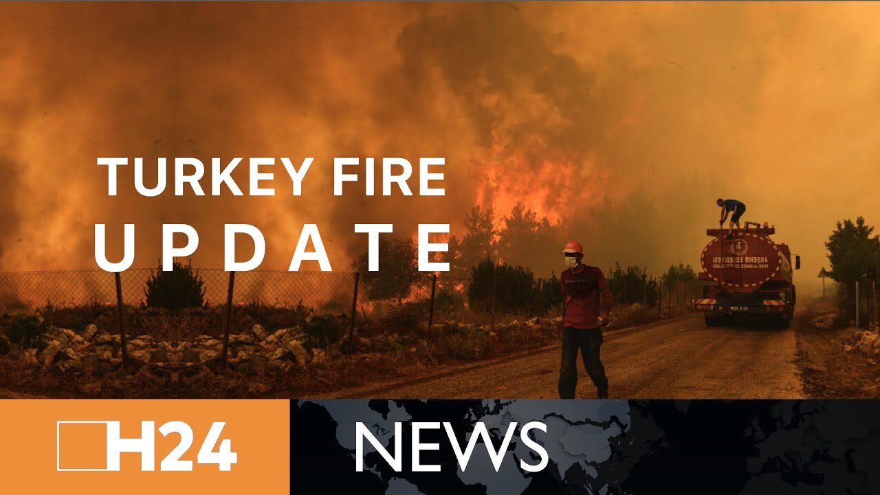 Turkey Forest Fire: Turkish authorities continue to battle five ongoing blazes