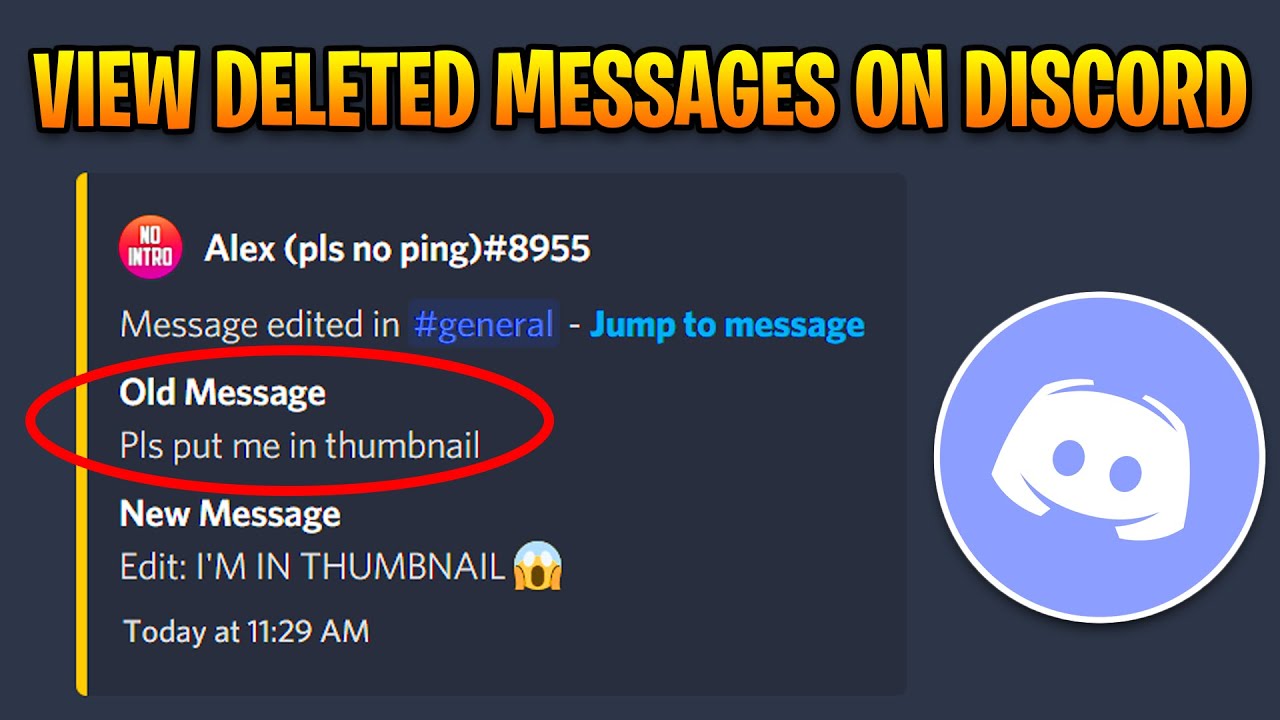 Просмотр удаленных и отредактированных сообщений на вашем сервере Discord